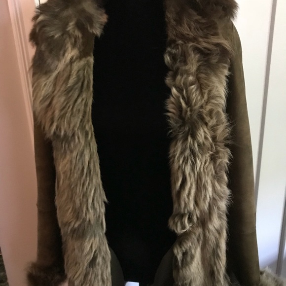 Genuine Shearling Coat - Picture 8 of 8
